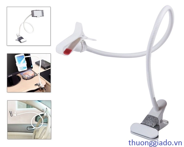 Giá kẹp giữ điện thoại trên bàn,trên giường Galaxy S5,Note 3,Note 4,G850,L55